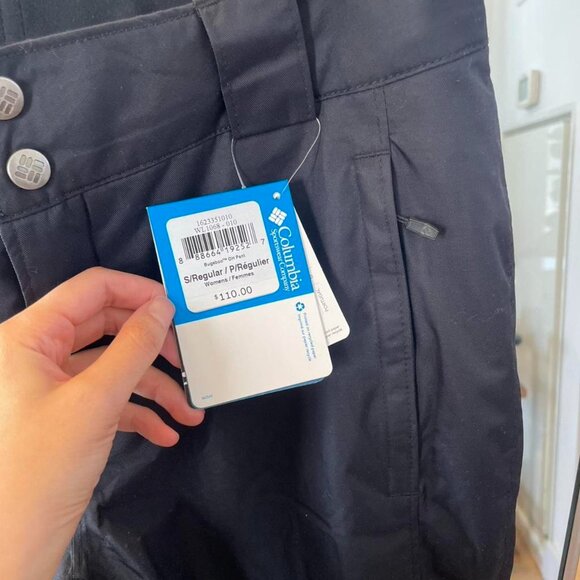 Black Columbia snow pants - Picture 7 of 8
